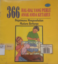 Image of 366 Bagaimana Mengusahakan Mutiara Berharga