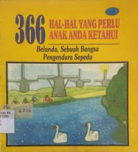Image of 366 Belanda ,Sebuah Bangsa Pengendara Sepeda