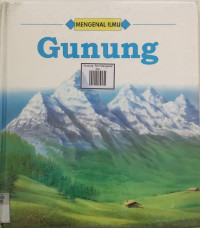 Image of Gunung: Seri Mengenal Ilmu