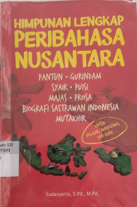 Image of HIMPUNAN LENGKAP PERIBAHASA NUSANTARA